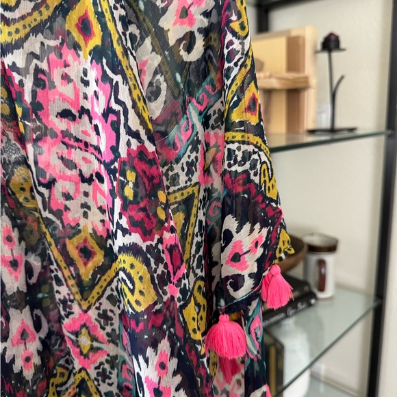 NWT Express multi color pinch cover up OS - Picture 4 of 10